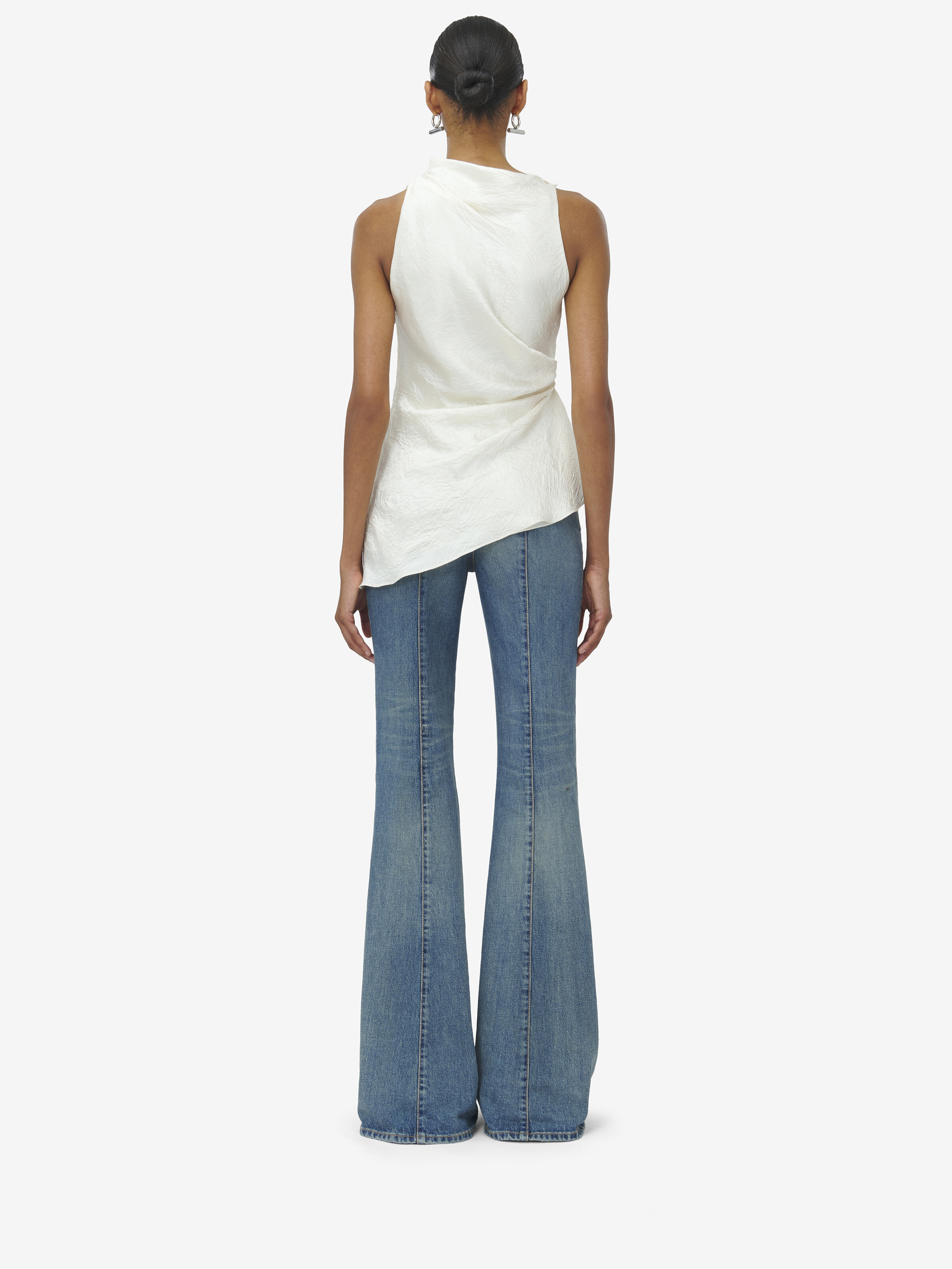 Smashed Satin Asymmetric Top - 5