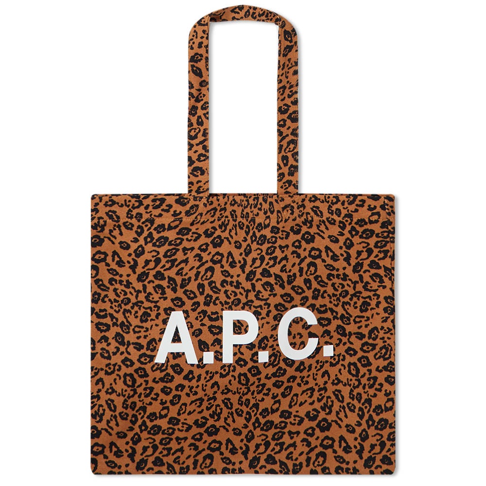 A.P.C. Diane Leopard Large Tote - 1