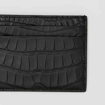 Burberry Alligator Card Case outlook