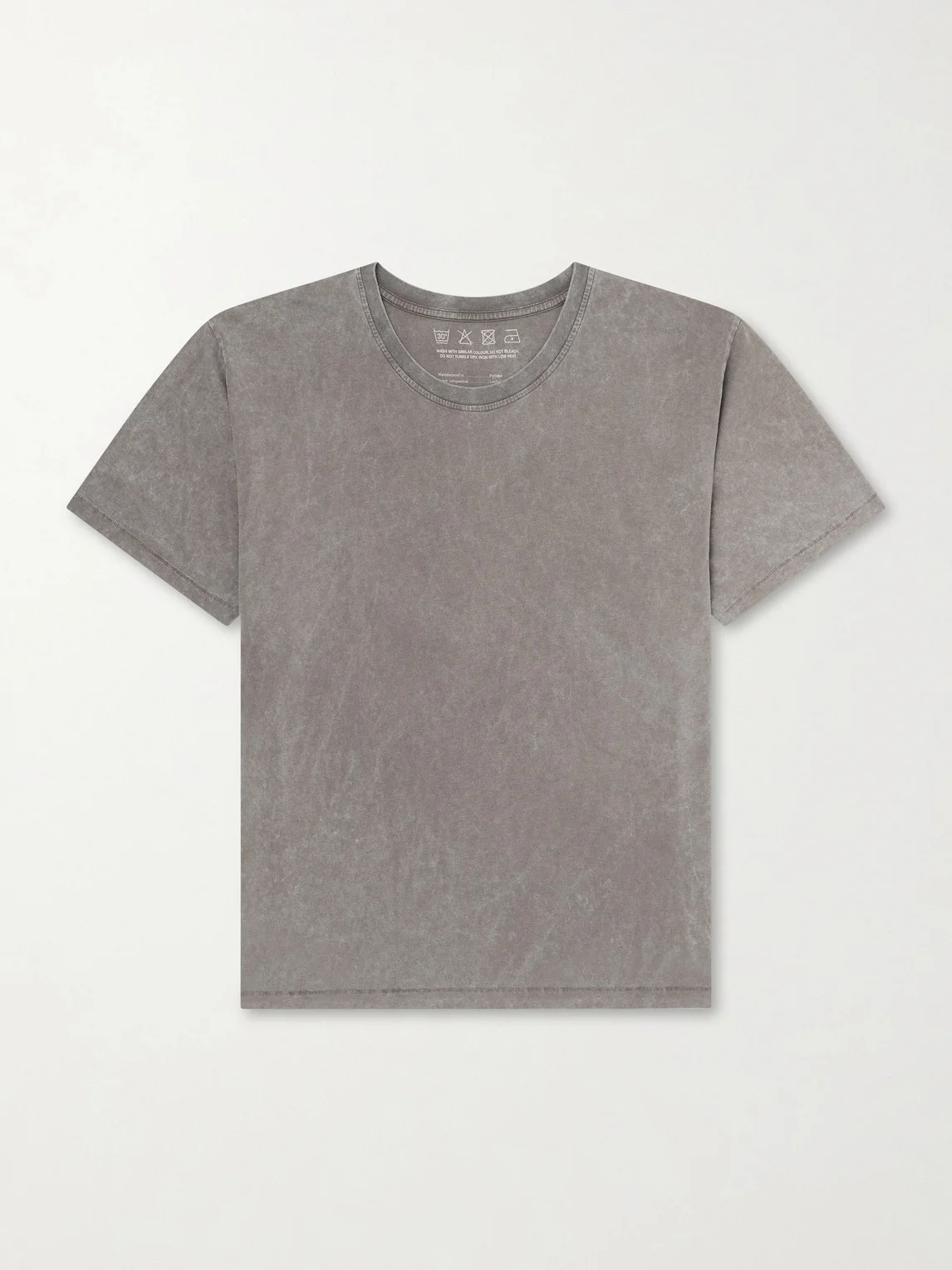 Washed Cotton-Jersey T-Shirt - 1