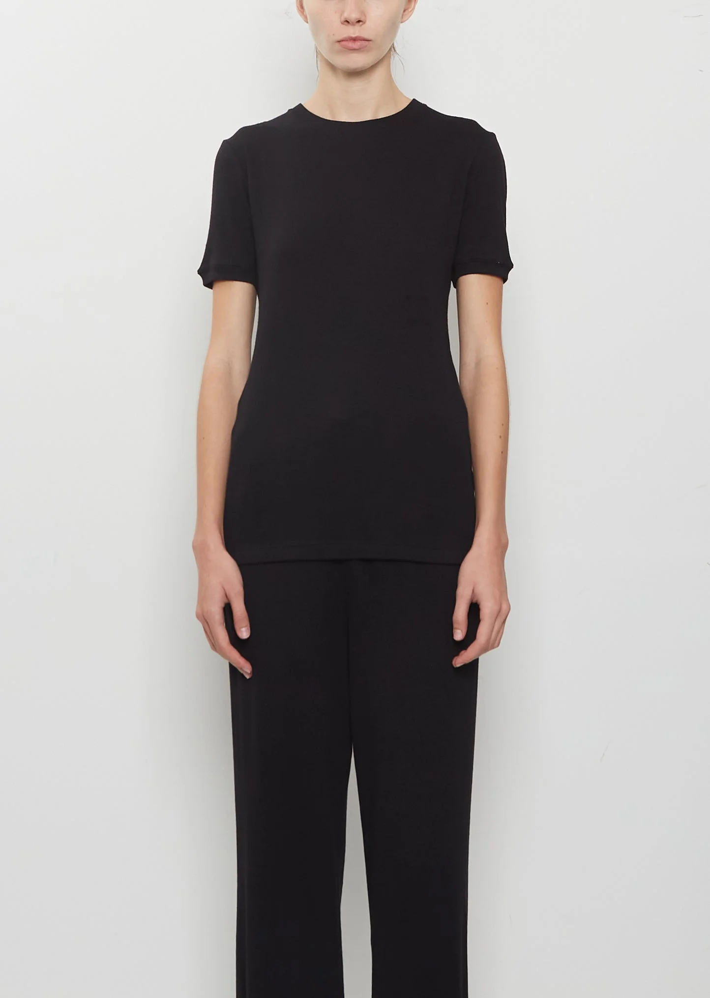 Washable Cashmere Piccolo T-Shirt - 1