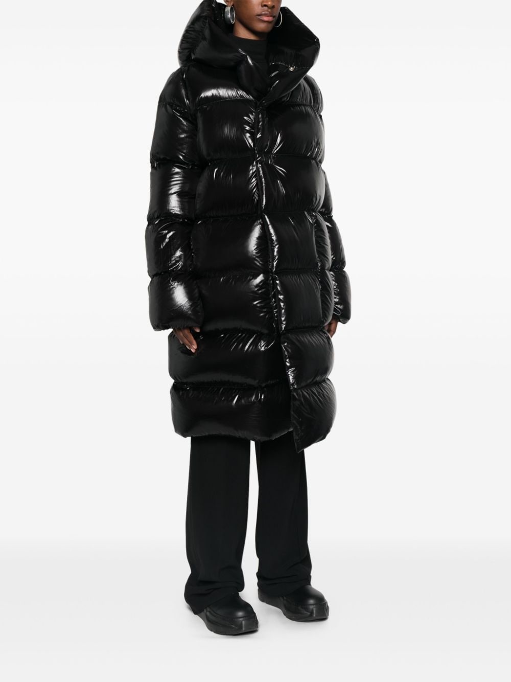 hooded puffer jacket - 3