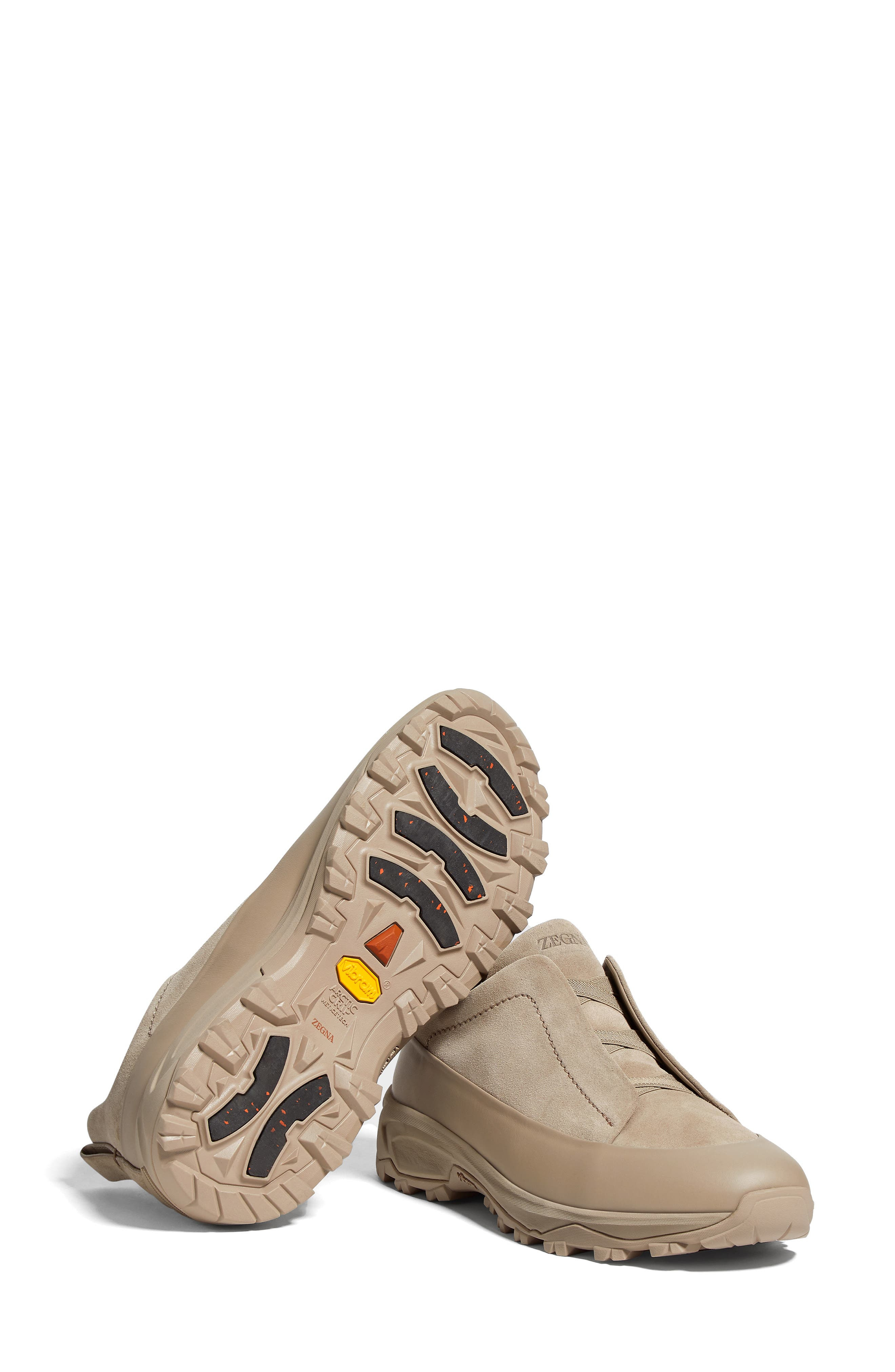 ZEGNA Triple Stitch™ Monte Sneaker in Light Taupe at Nordstrom - 6