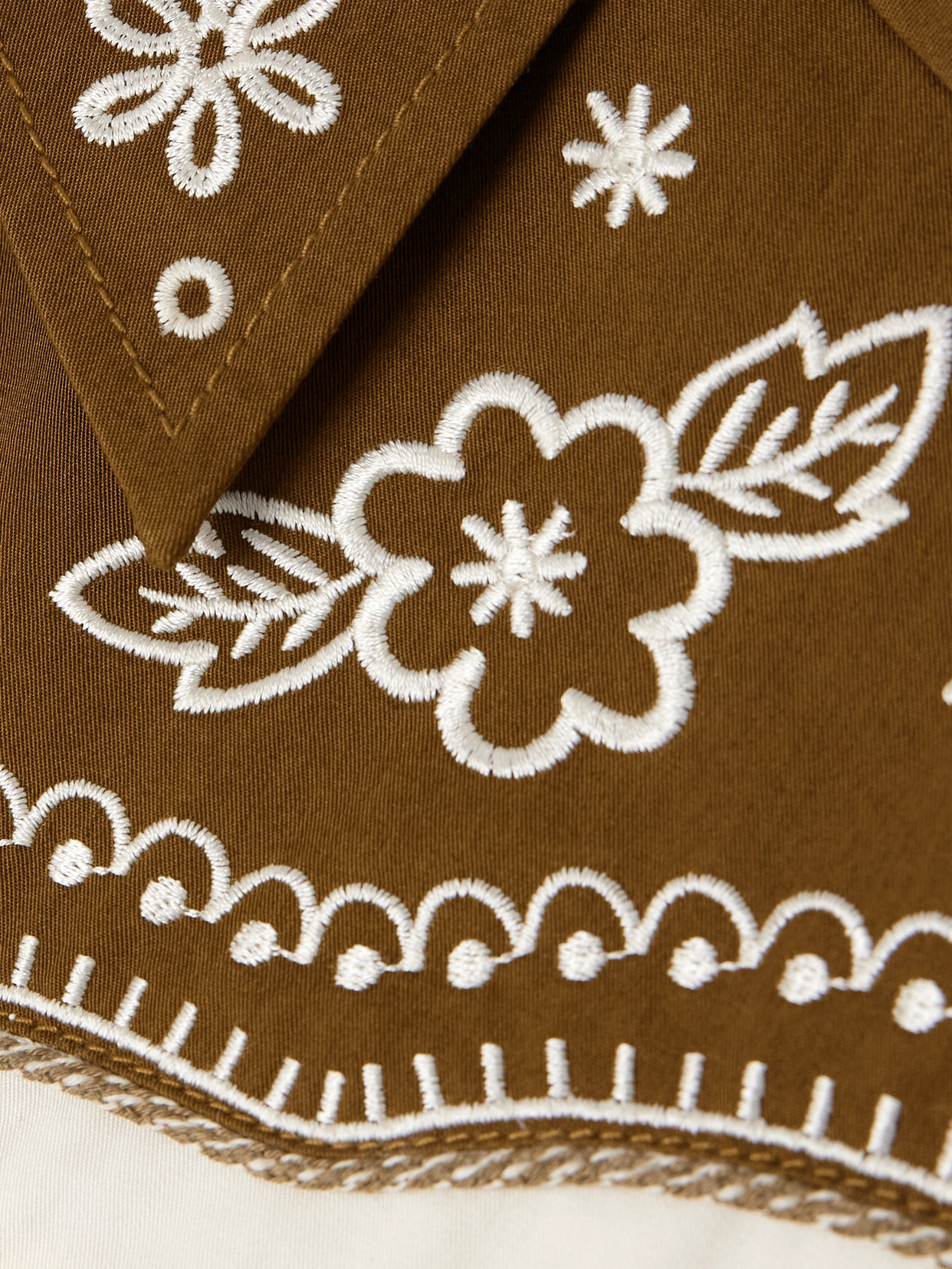 Rodeo Embroidered Cotton-drill Shirt - 5