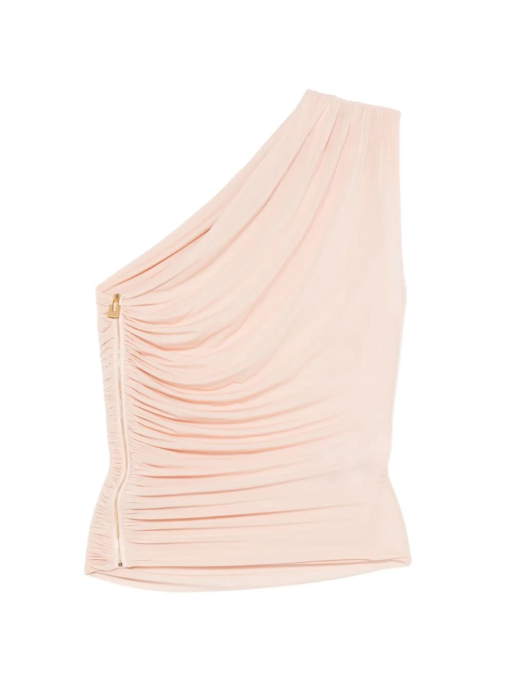 draped zip top - 1