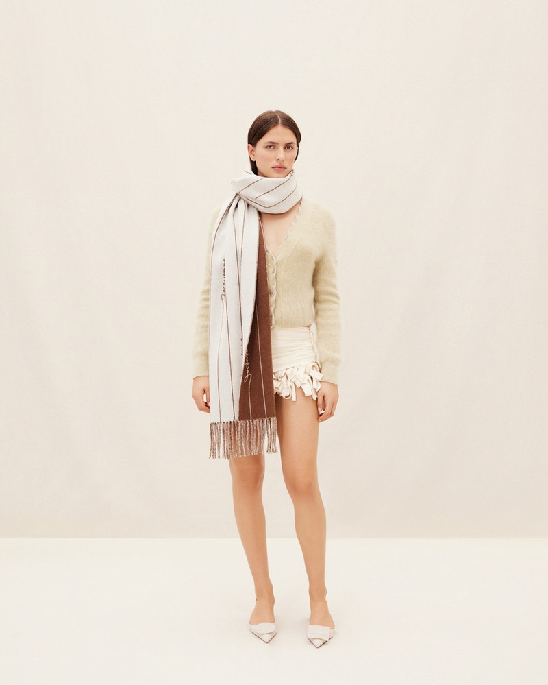 JACQUEMUS L'écharpe Fio outlook