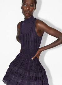 Alaïa SHINY CRINOLINE DRESS | alaia | REVERSIBLE