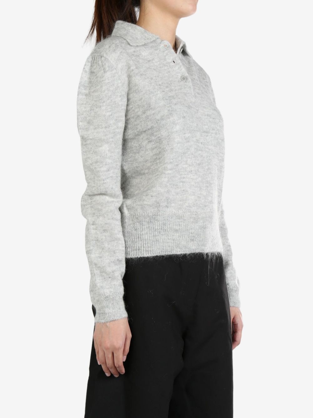 polo-collar jumper - 2