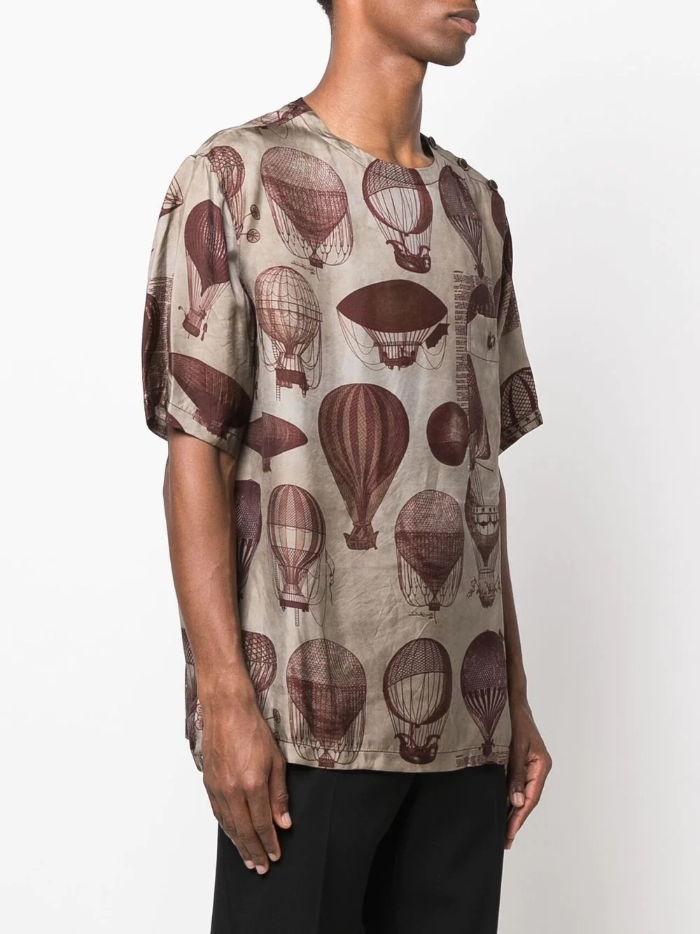 graphic-print short-sleeve T-shirt - 3