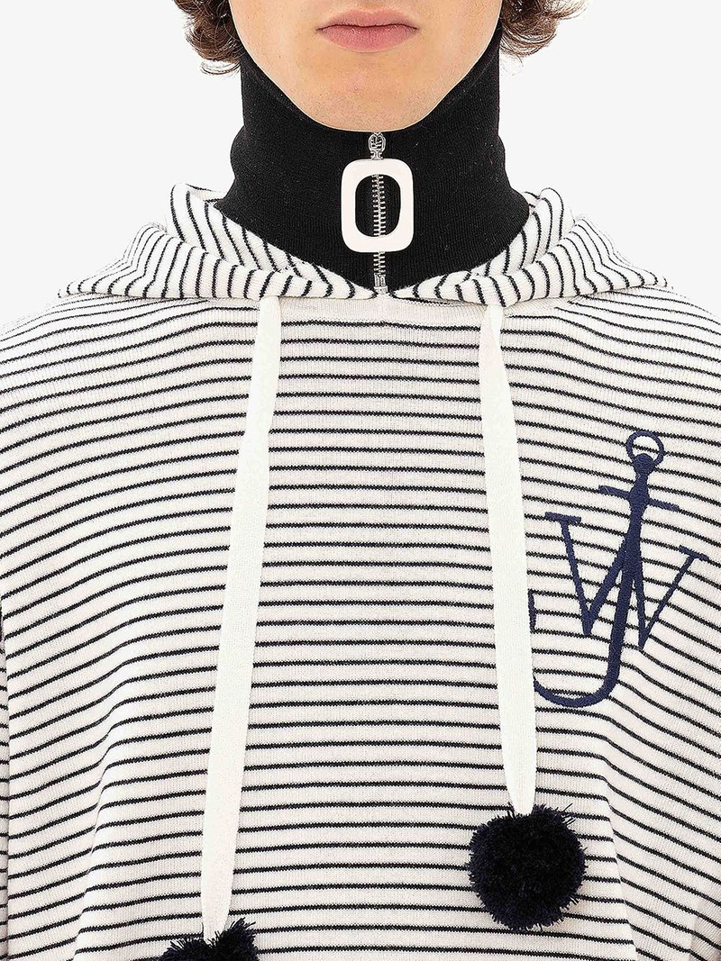 JW Anderson JWA zip-up neckband outlook