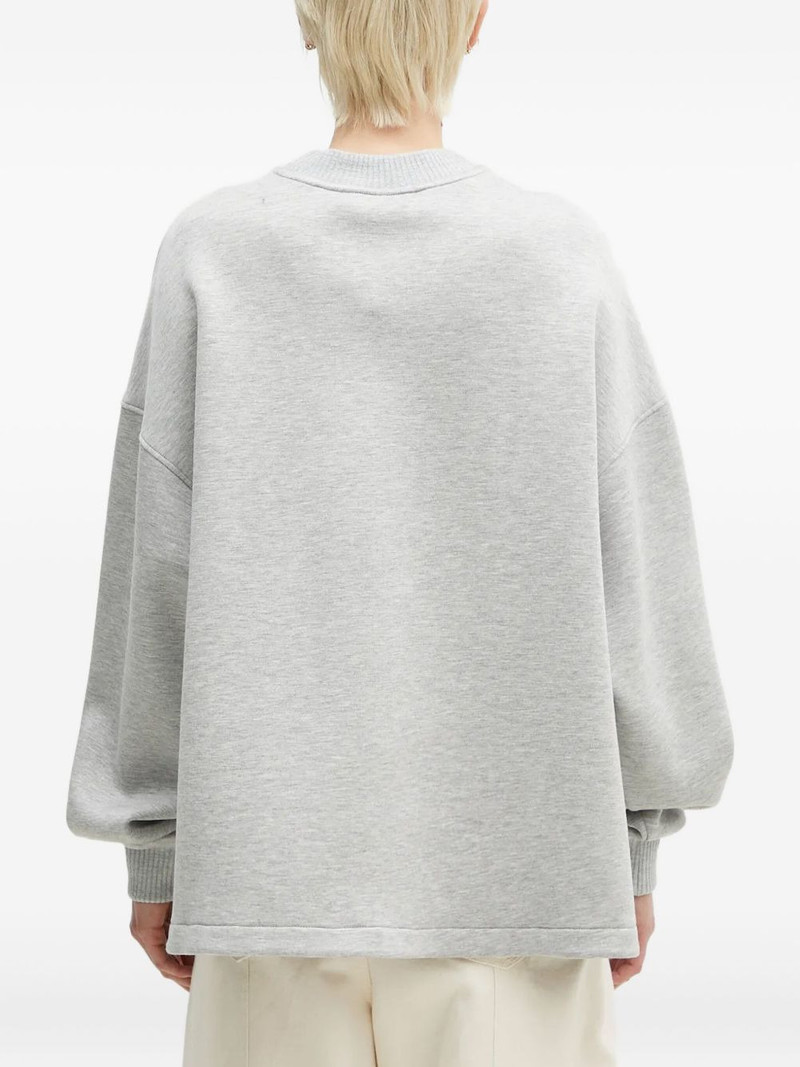 embroidered crew-neck sweatshirt 3