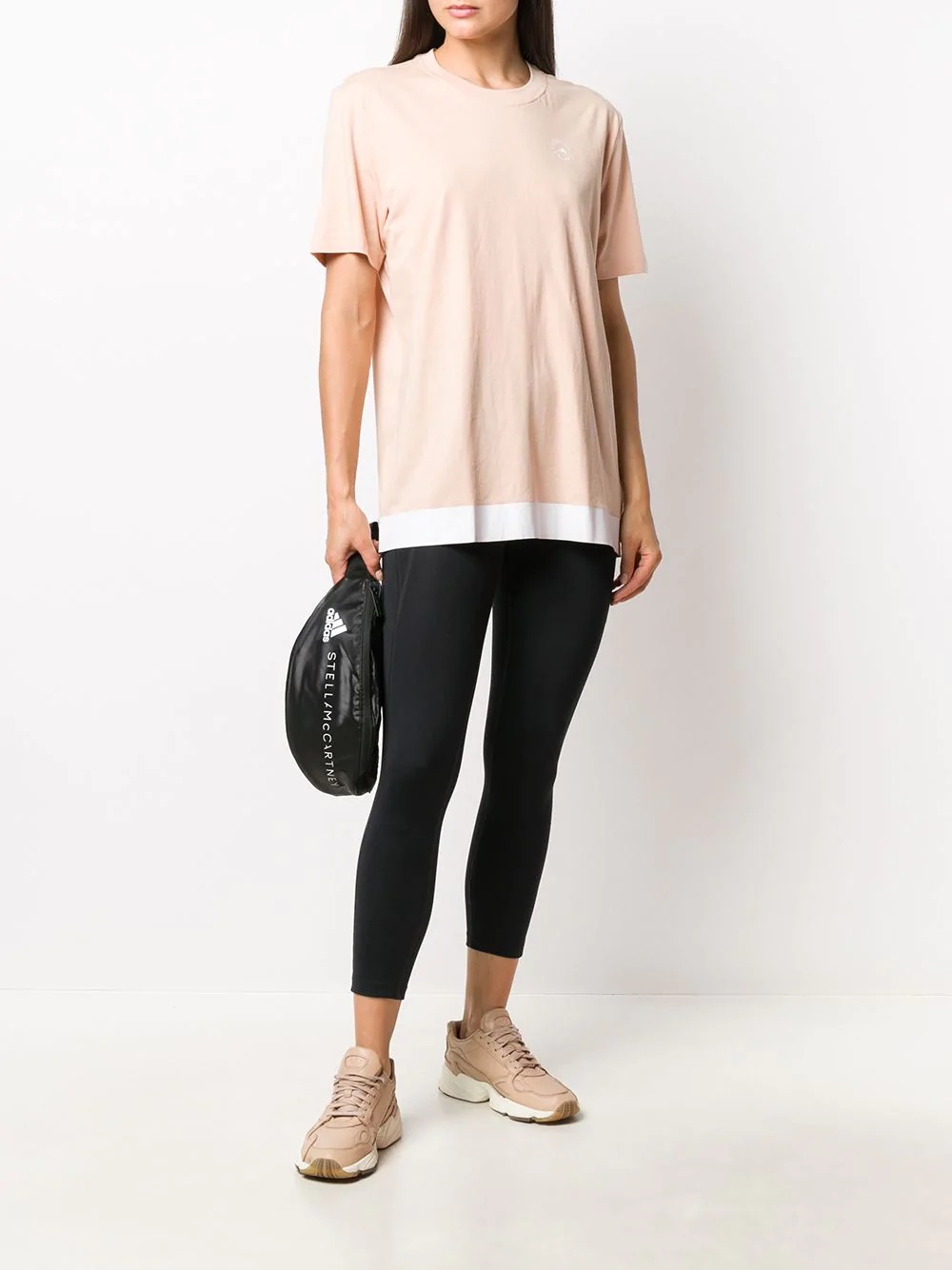 contrast-hem organic-cotton T-shirt - 2