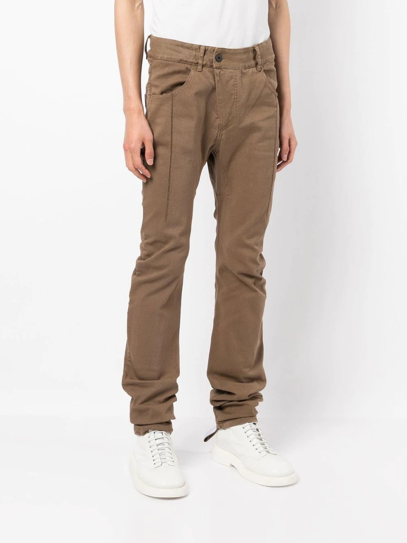 straight-leg off-centre trousers 3