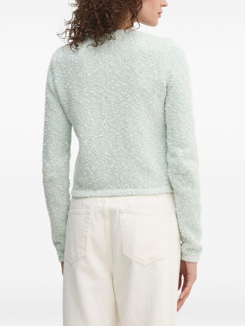 GUESS USA buttoned bouclé cardigan outlook