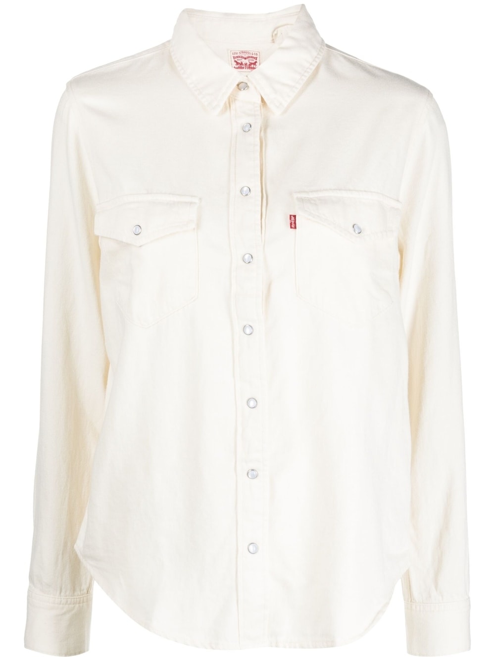 denim Western Shirt - 1