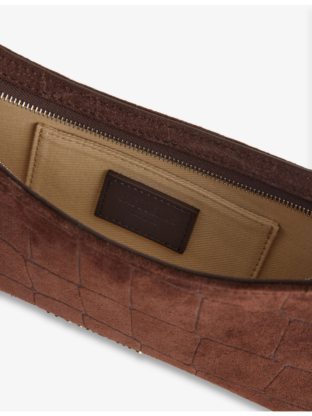 Le Bisou Perle Suede Shoulder Bag - 6