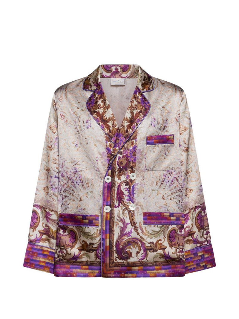 Mutka chest-pocket blazer 1