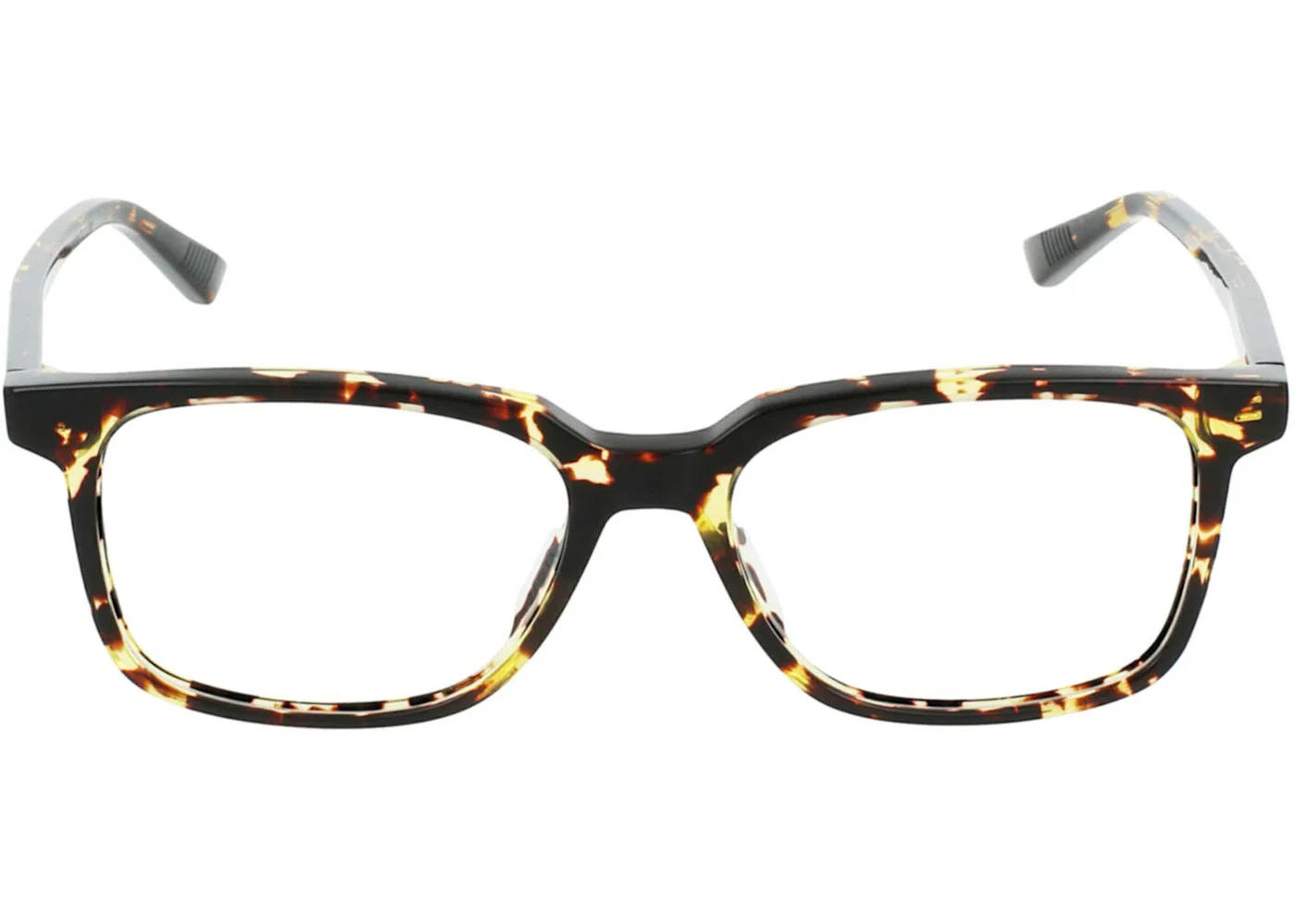 Bottega Veneta Square-Frame Acetate Optical Frames Havana Havana Transparent (BV1024O-30008301-002) - 1