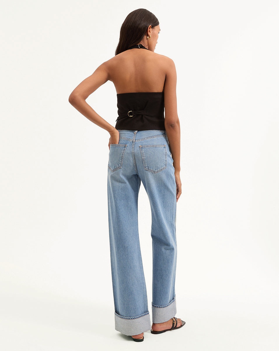 ARABELLA STRETCH-LINEN VEST - 6