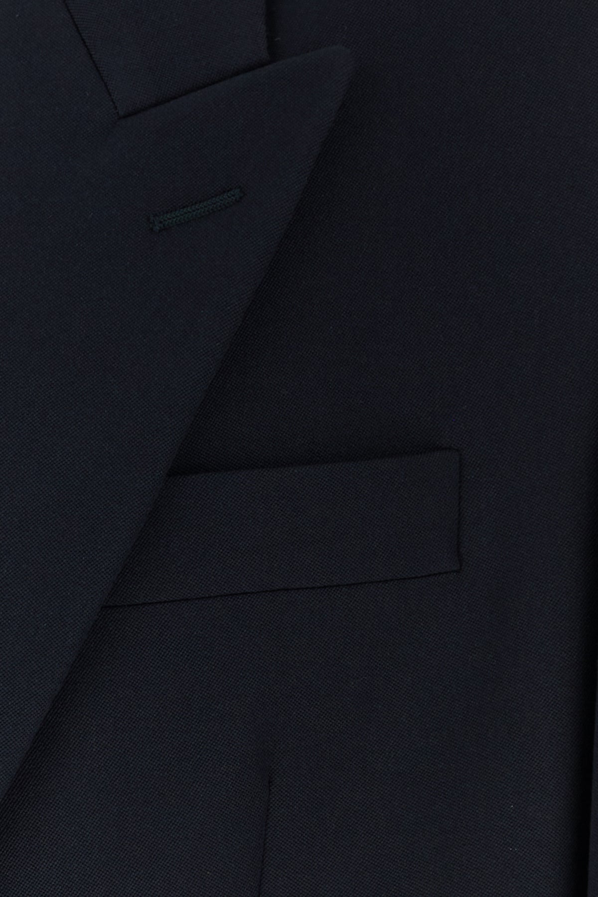 Navy blue wool Donnes jacket - 3