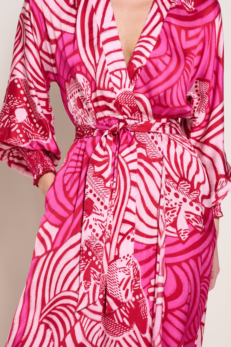 Long Dress Kristen - Pink Japonism 4