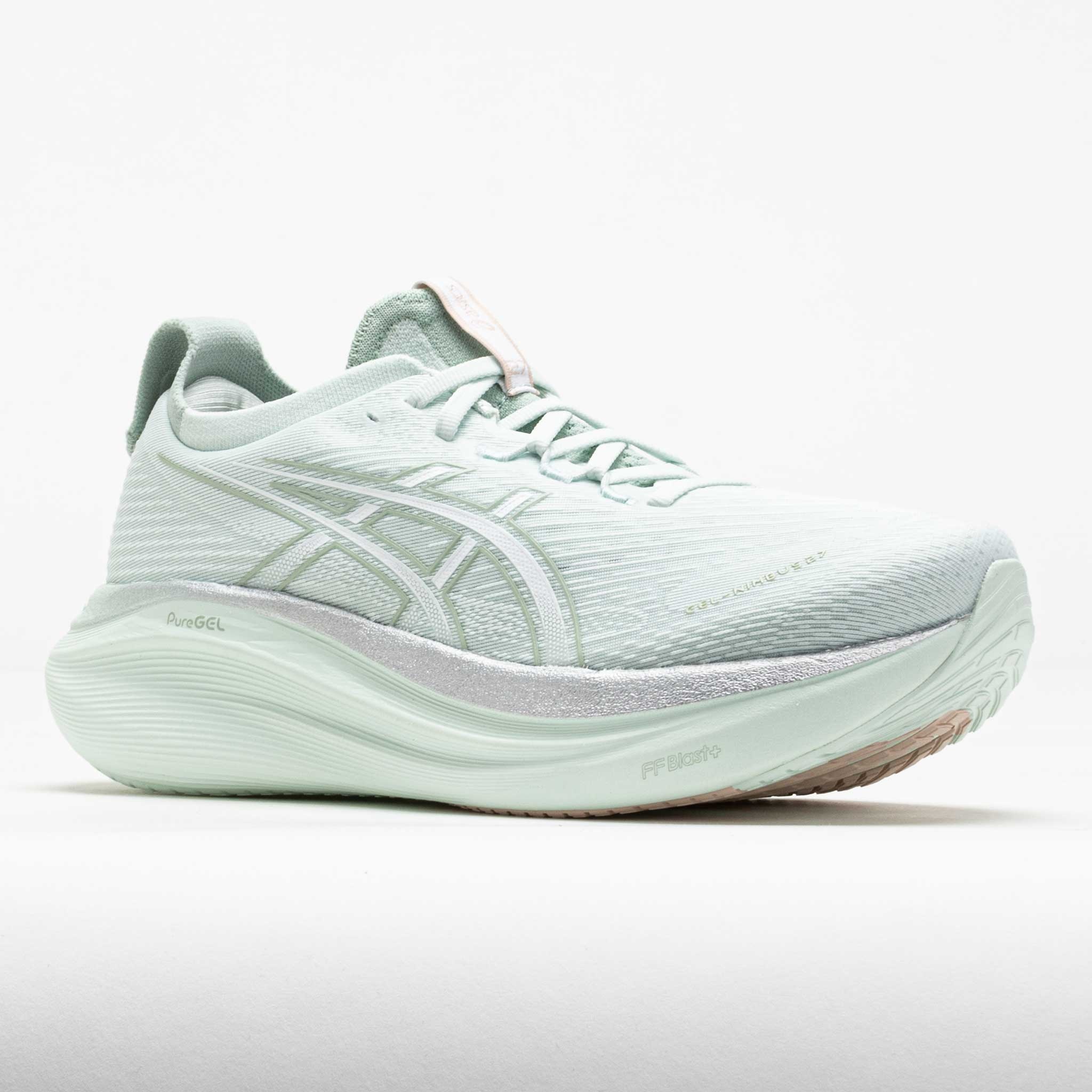 ASICS GEL-Nimbus 27 Women's Pure Aqua/White - 5
