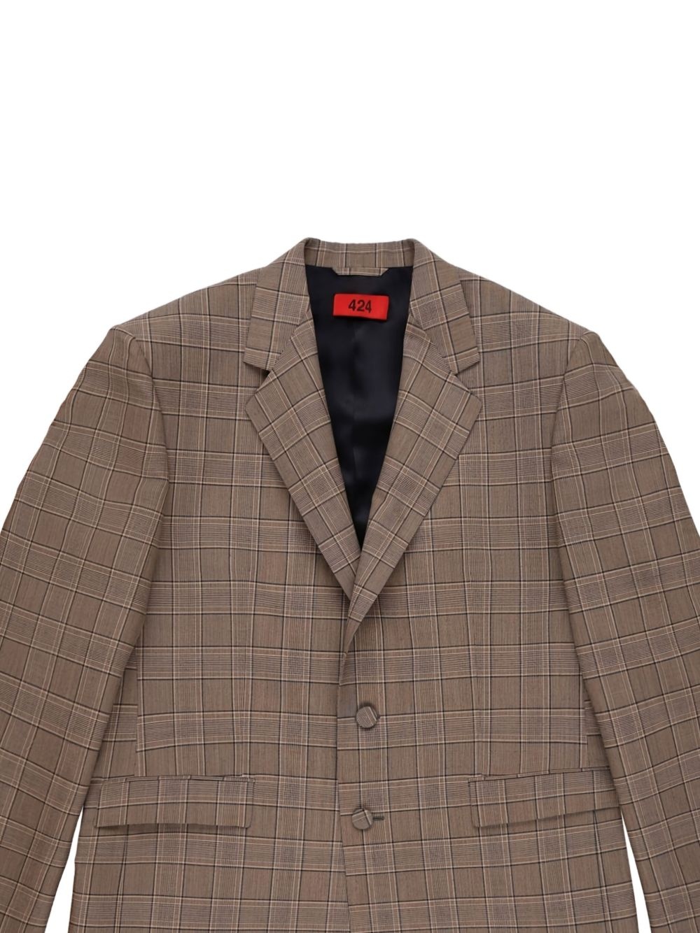 checked blazer - 2