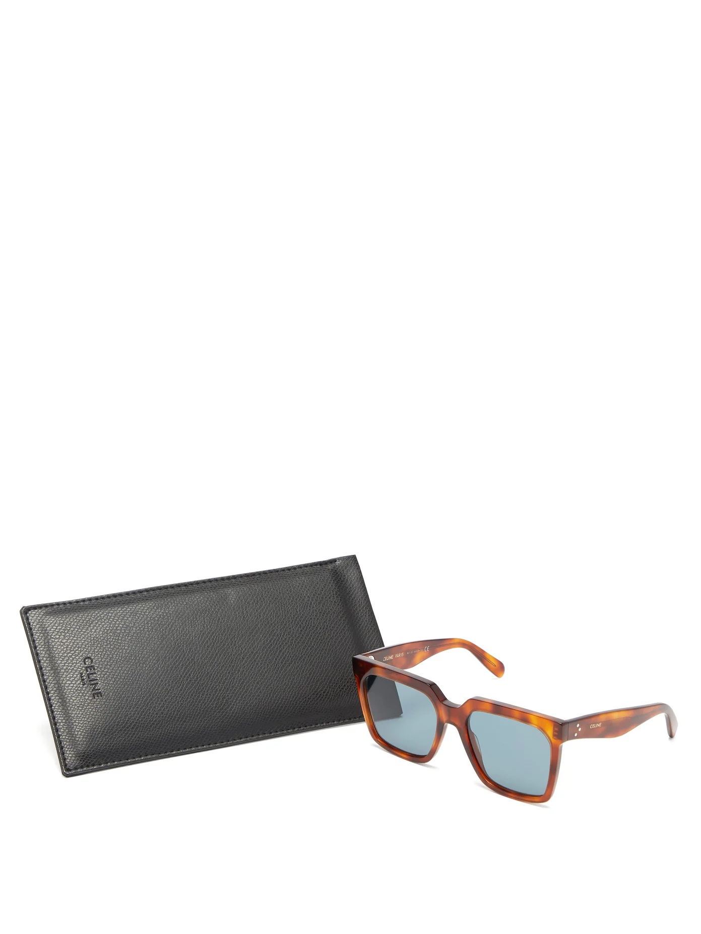 Square acetate sunglasses - 5