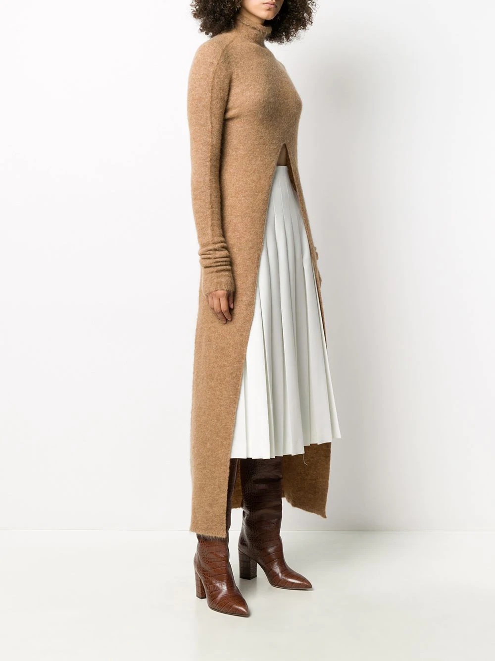 long slit jumper - 3