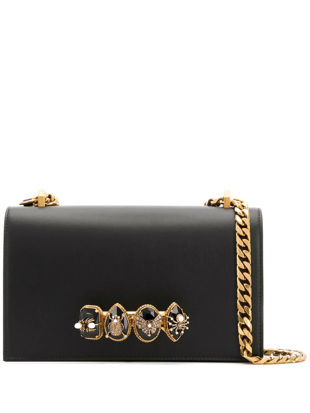 bejewelled insect satchel - 1