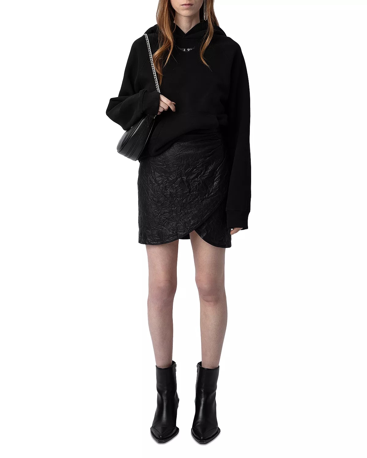 Georgy Pmo Rhinestone Wings Hoodie - 2