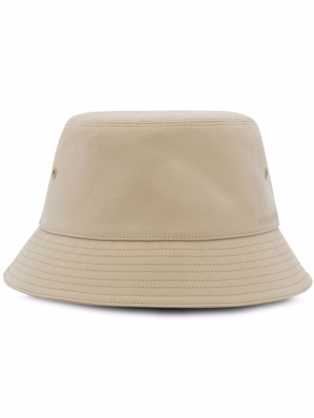 embroidered logo bucket hat - 1