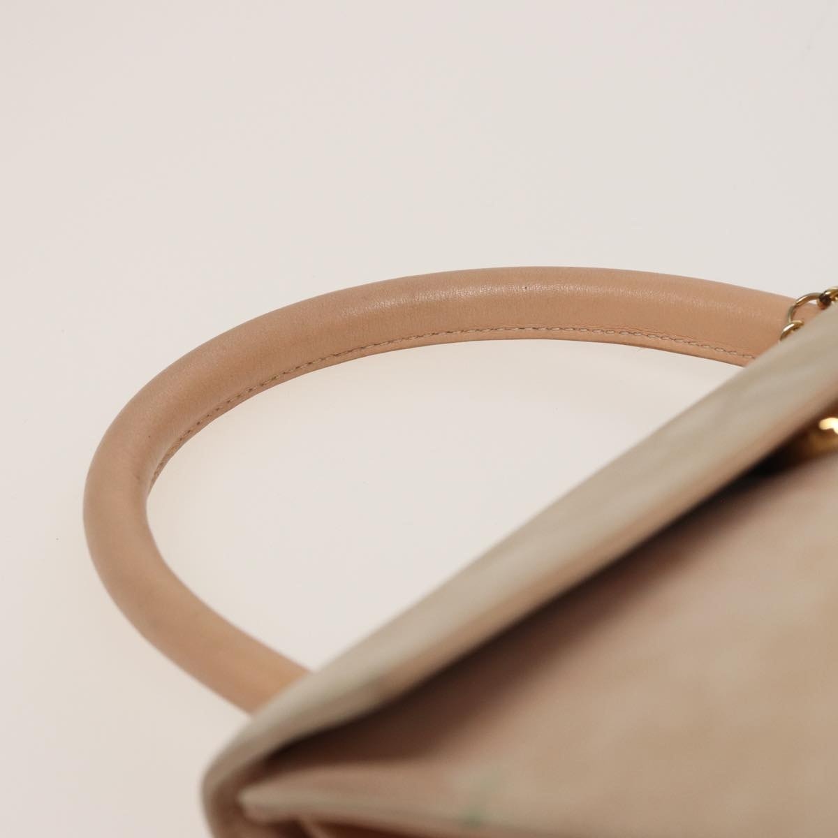 CELINE Hand Bag Suede Beige - 16