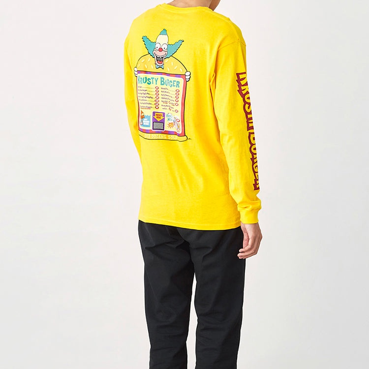 Vans Simpson Crossover Long Sleeves Couple Style Yellow VN0A4RTLZW3 - 5
