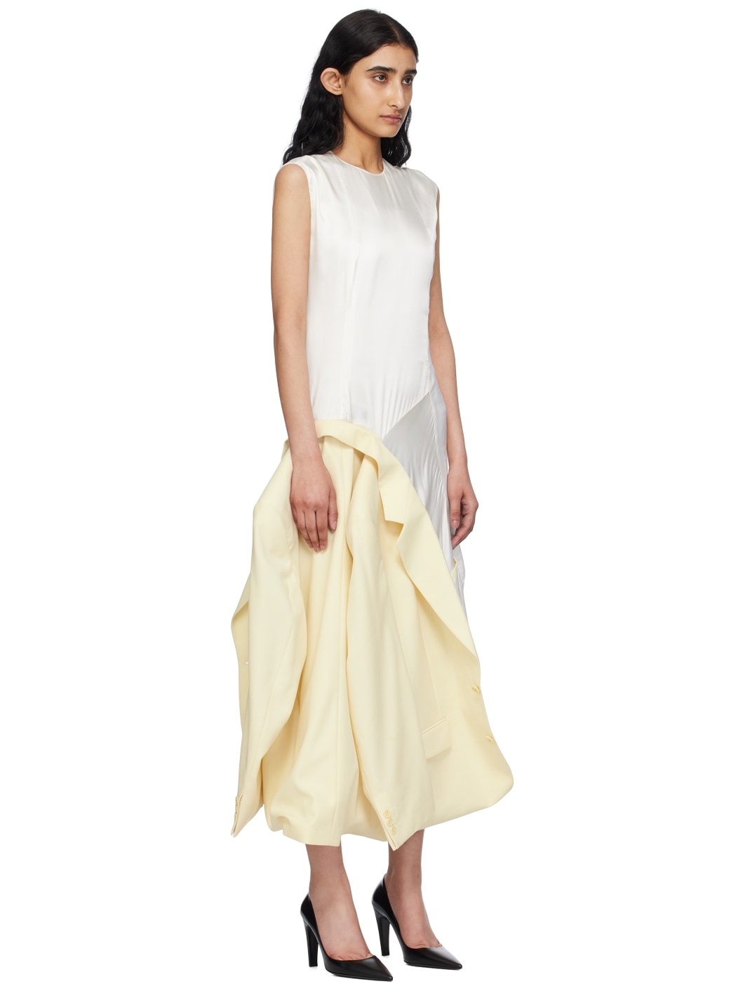 Off-White Inside Out Suit Jacket Maxi Dress - 2