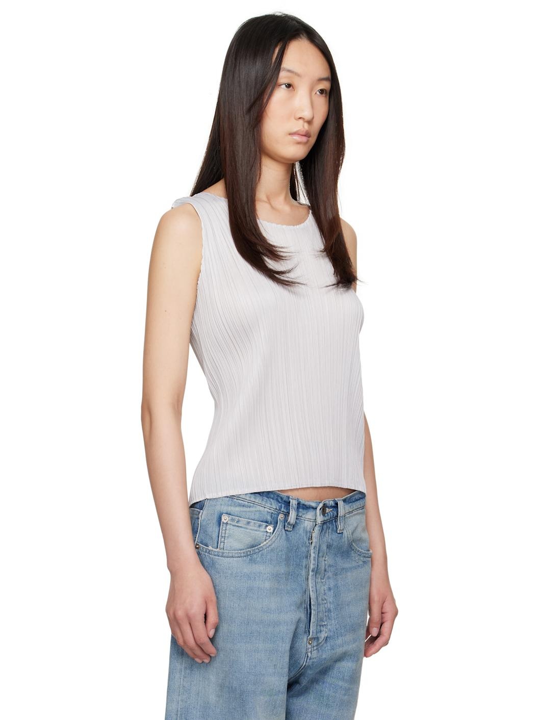 Gray March Basics Tank Top - 2