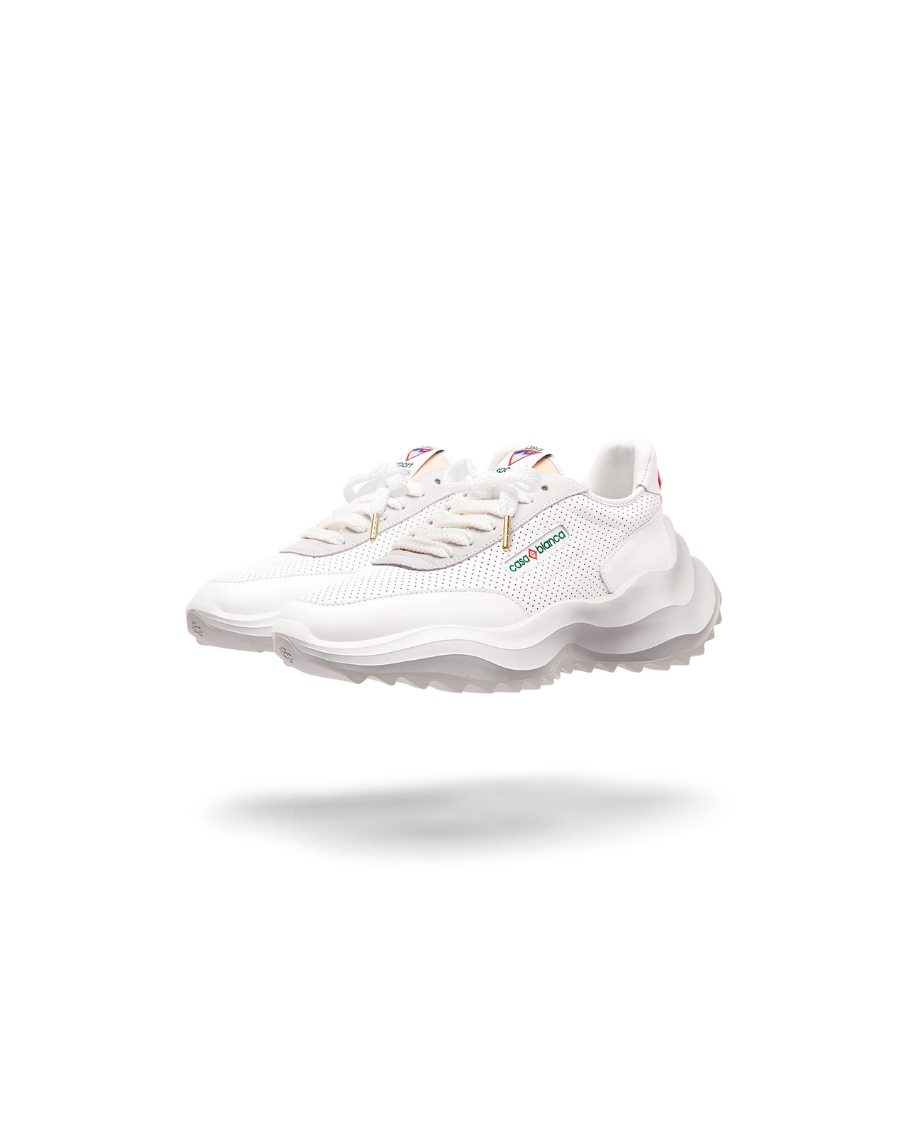 Mens Atlantis White Sneaker - 5