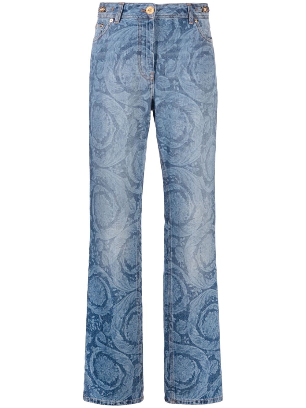 Barocco straight-leg jeans - 1