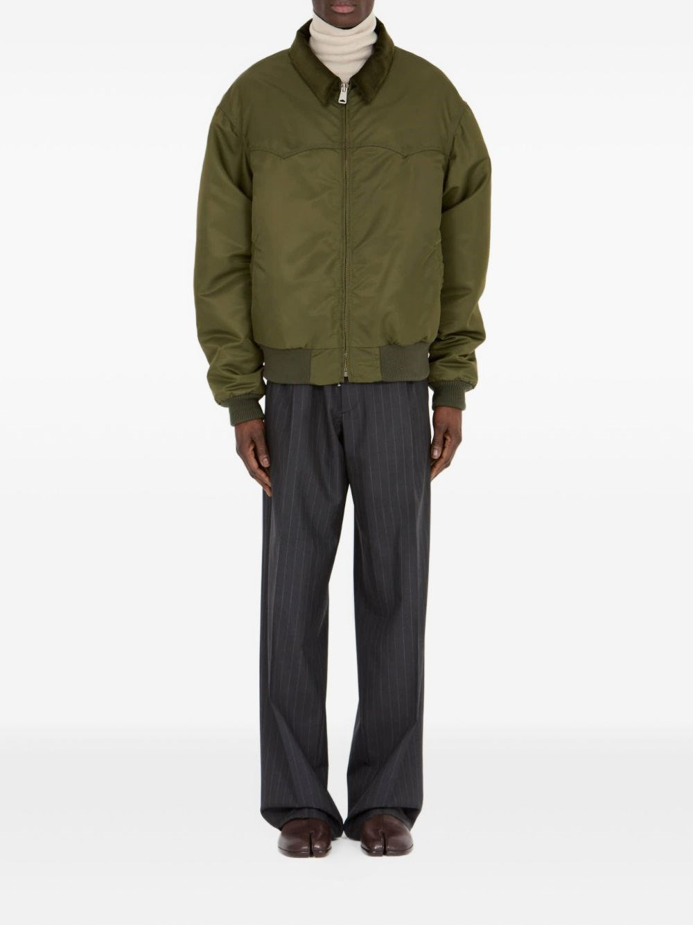 Nylon bomber jacket - 3