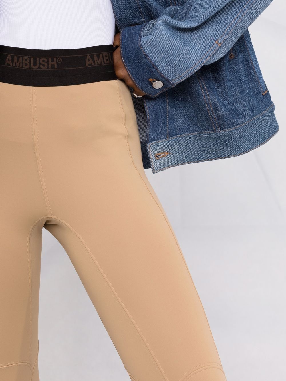 stirrup high-waist leggings - 3