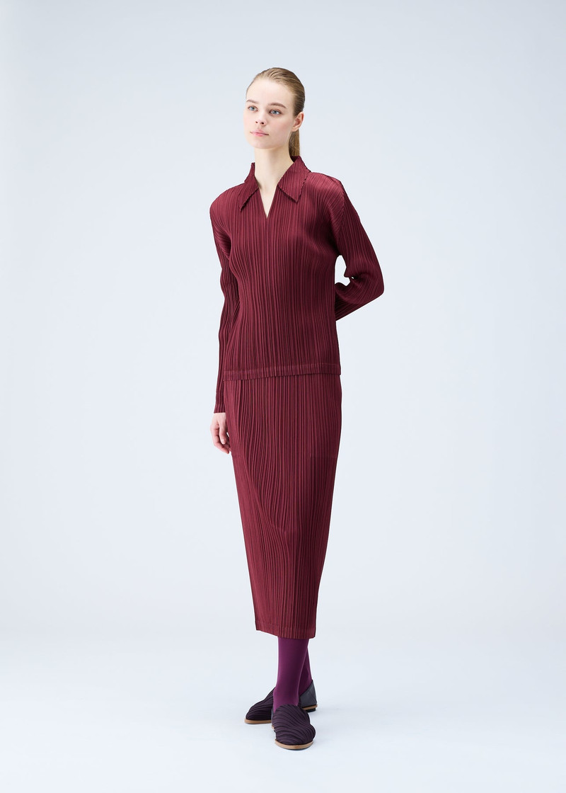 Pleats Please Issey Miyake MONTHLY COLORS : OCTOBER SKIRT outlook