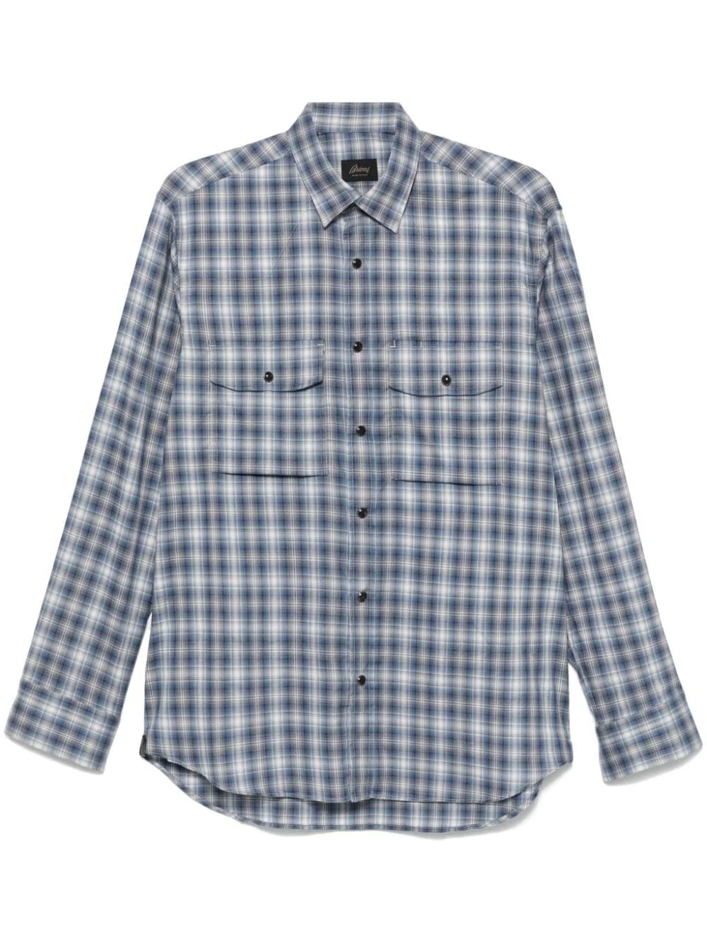 check-pattern shirt - 1