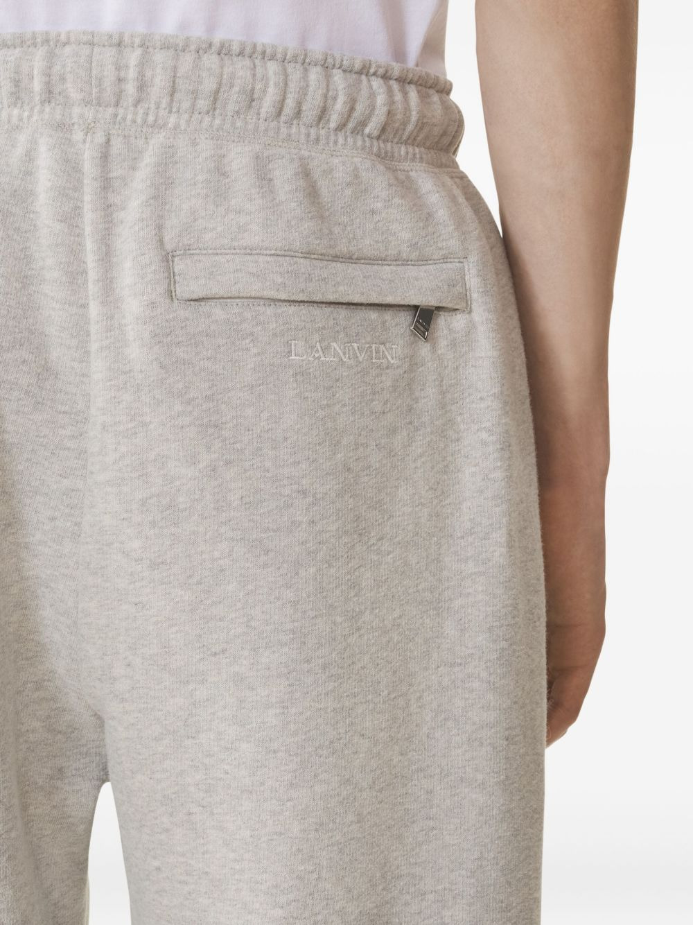 embroidered-logo trousers - 5