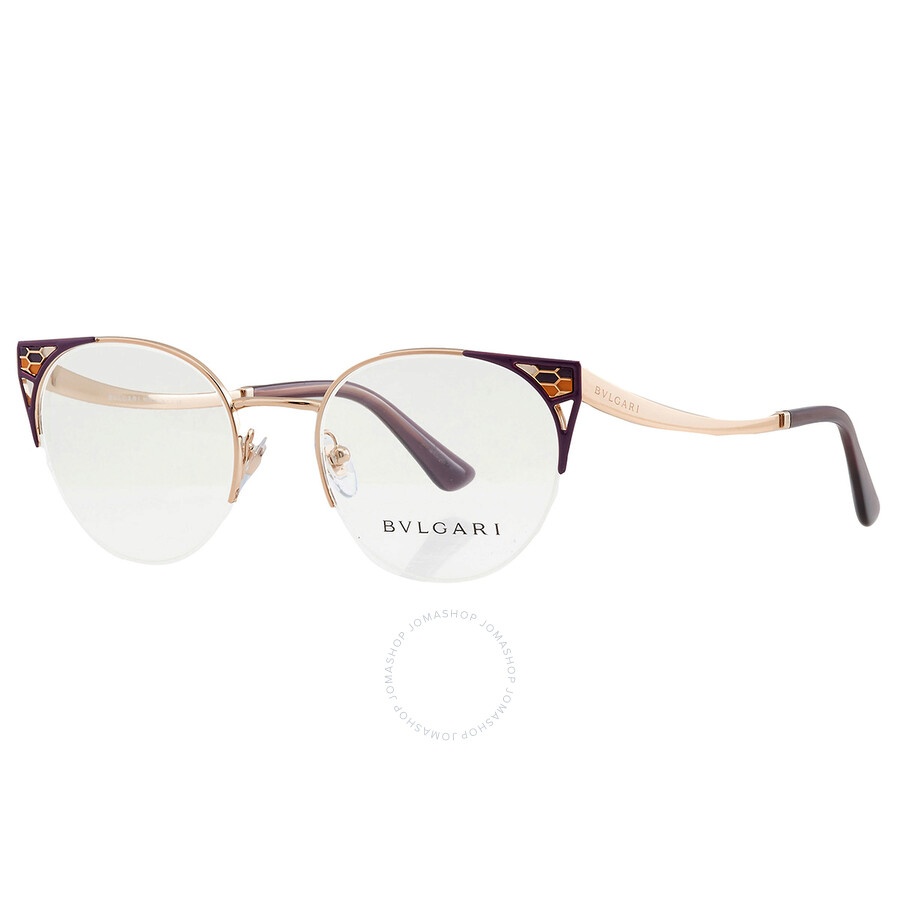 Bvlgari Demo Cat Eye Ladies Eyeglasses BV2243 2067 51 - 5