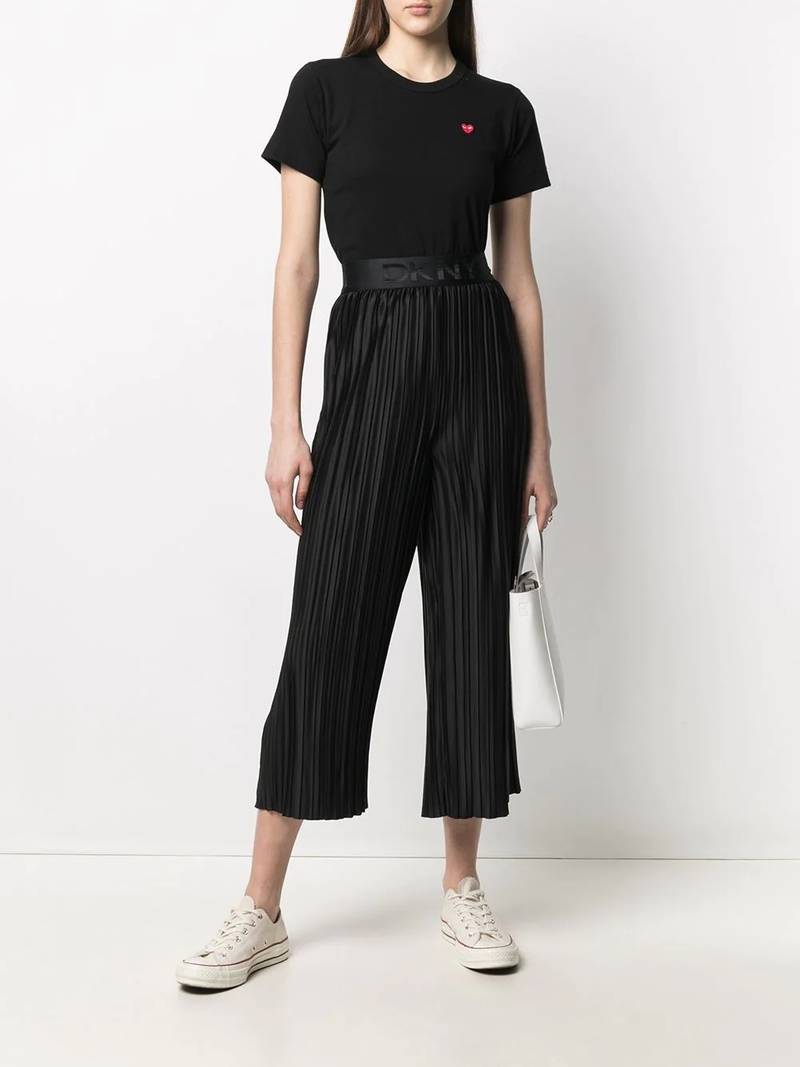 Comme des Garçons PLAY embroidered-logo cotton T-shirt outlook