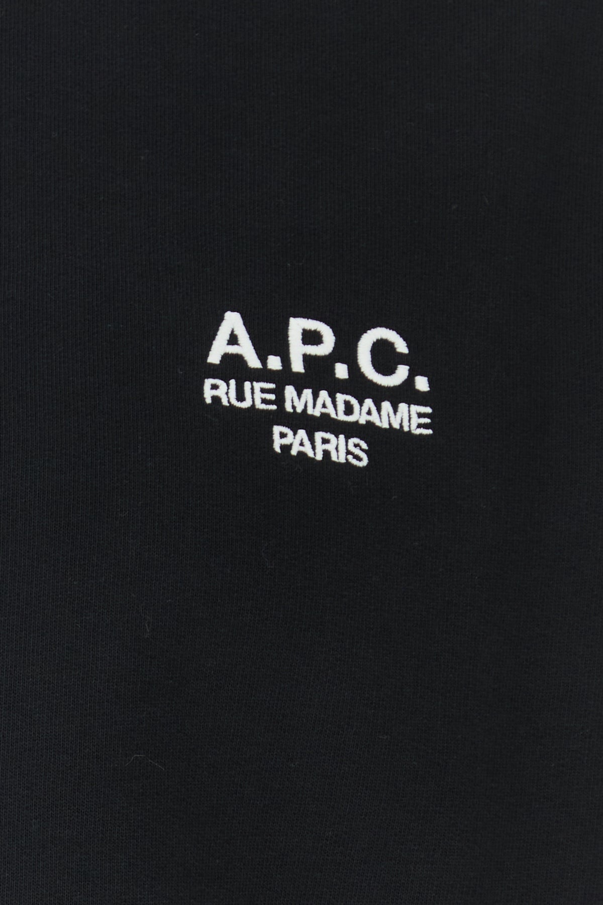 Black cotton sweatshirt - 3
