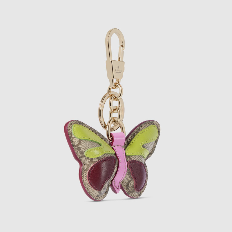 GUCCI Butterfly-shaped keychain outlook