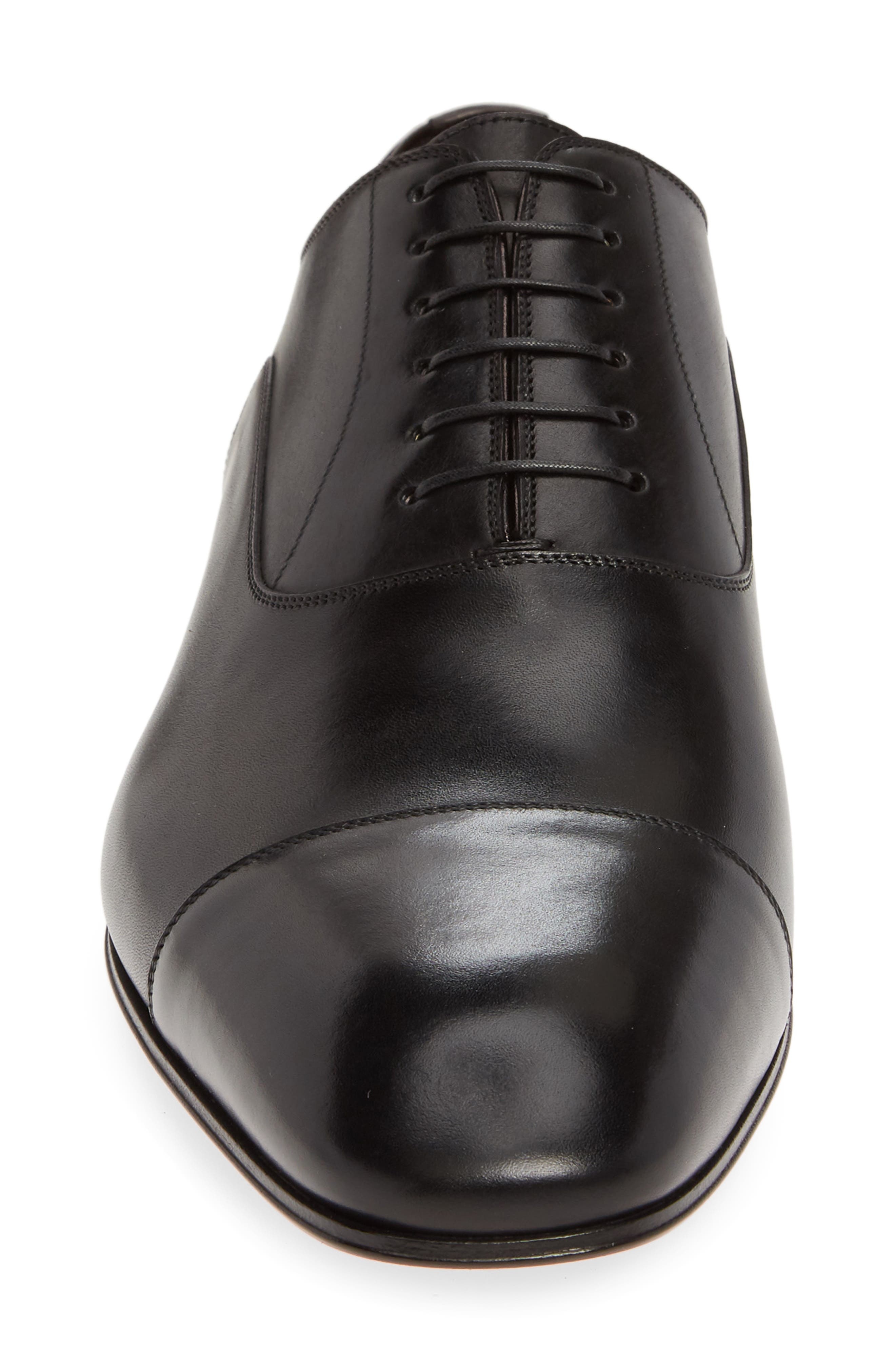 Christian Louboutin Greggo Cap Toe Oxford in Bk01 Black at Nordstrom - 4