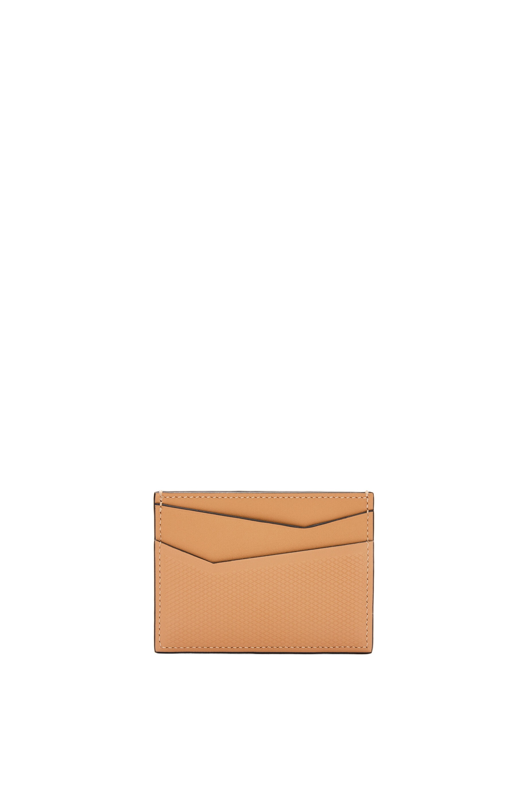 Puzzle plain cardholder in diamond calfskin - 3