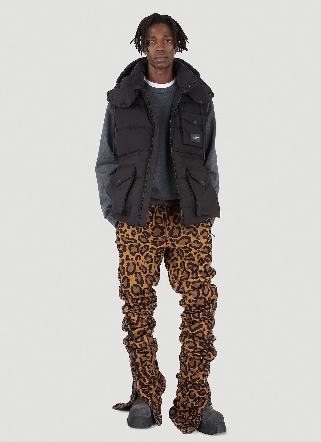 Dolce & Gabbana Men Sleeveless Down Jacket - 2